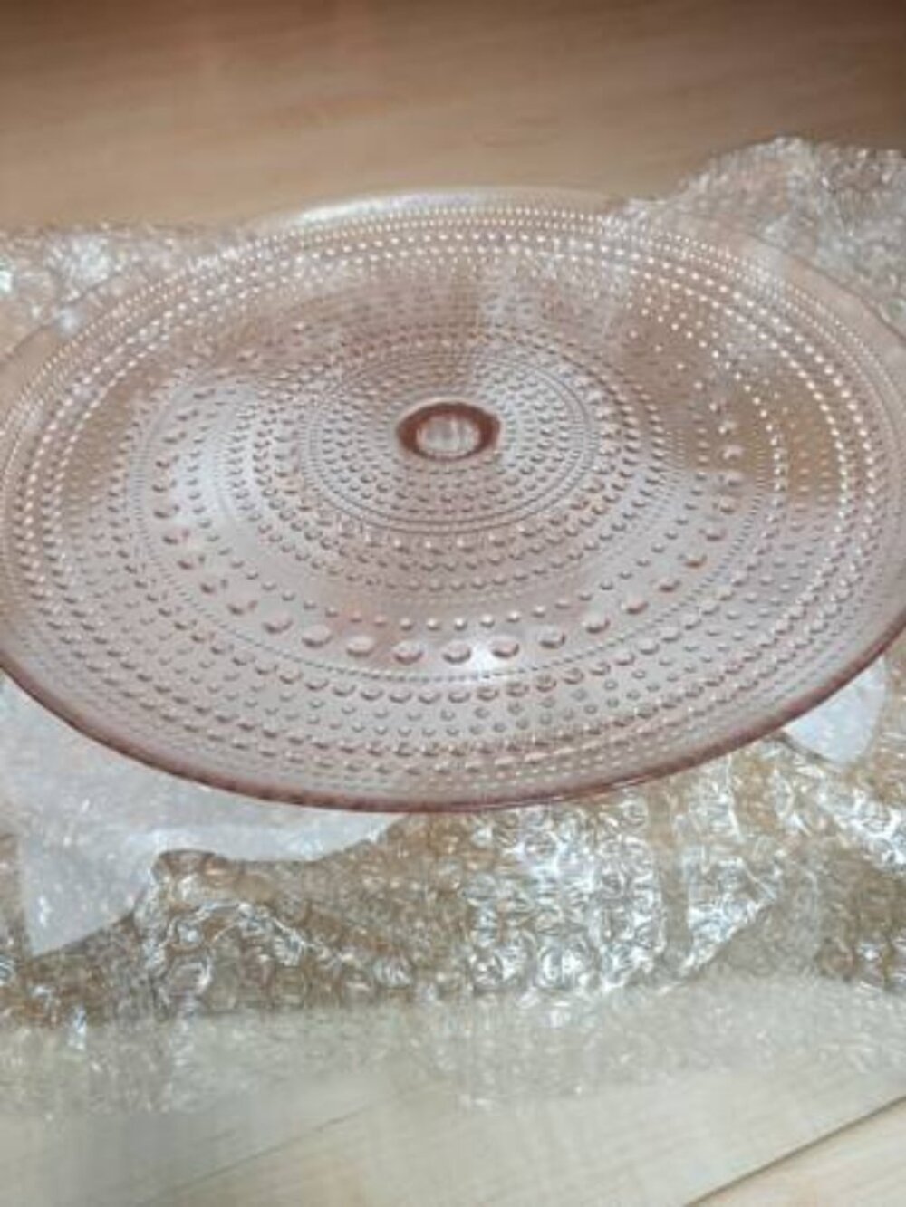 Jupiter Fortessa Pink Large Cake Stand NEW IN BOX!